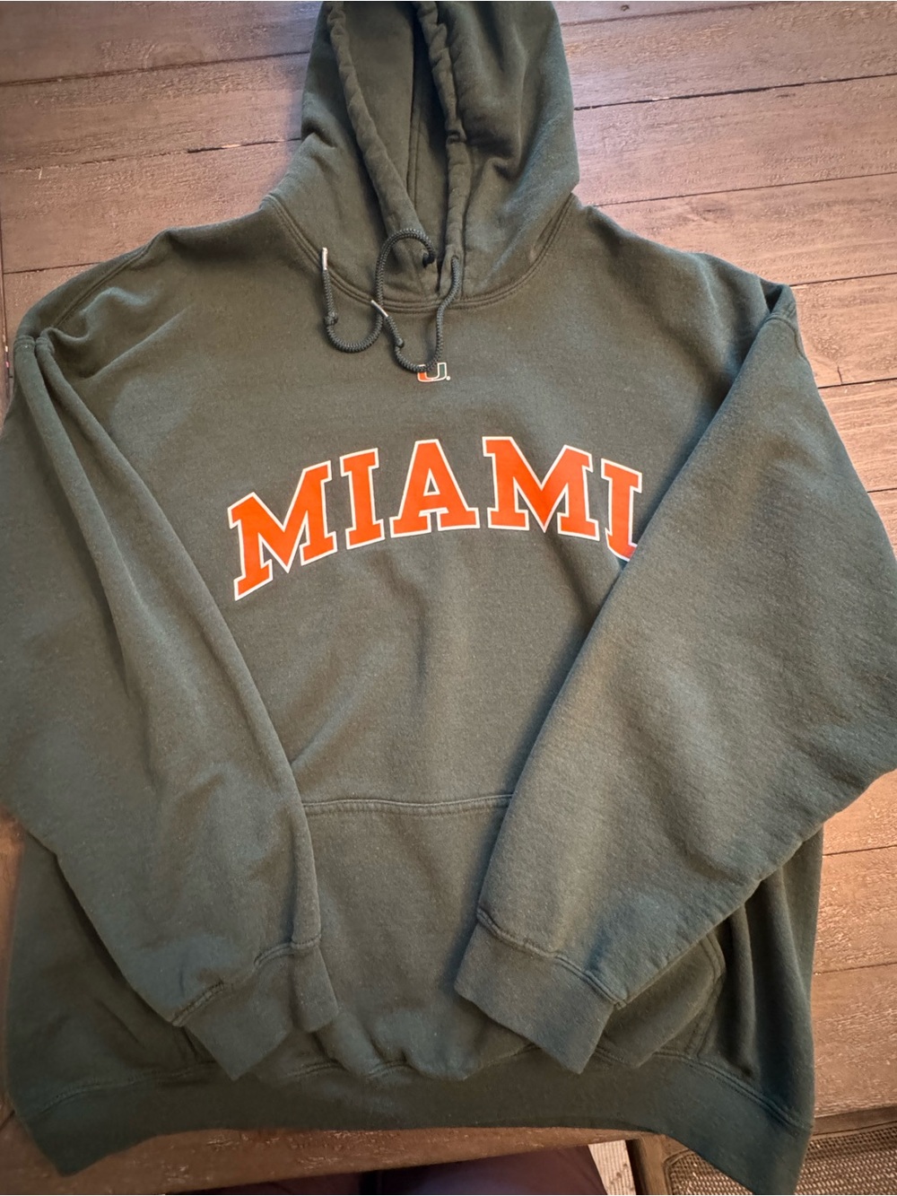 University of Miami Hoodie - Size 2XL